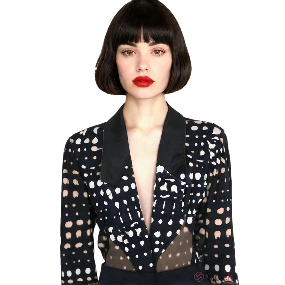 Rare Vintage Merry Finn of Finland Blazer, Mod Black White Cotton à la Marimekko